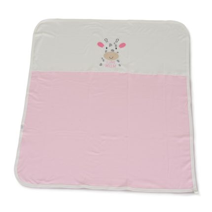 Βρεφική Κουβέρτα (90x100cm) Mum`s Giraffe Pink 7689 3800146271312 - Cangaroo