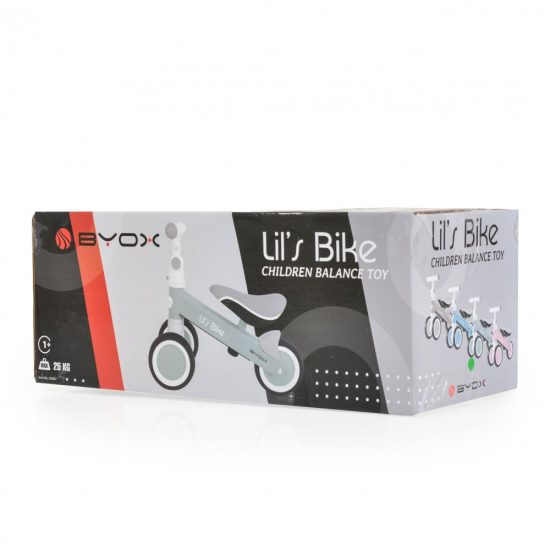 Byox Μίνι Ποδήλατο Ισορροπίας Lil`s Bike Gray 3800146229054 12m+