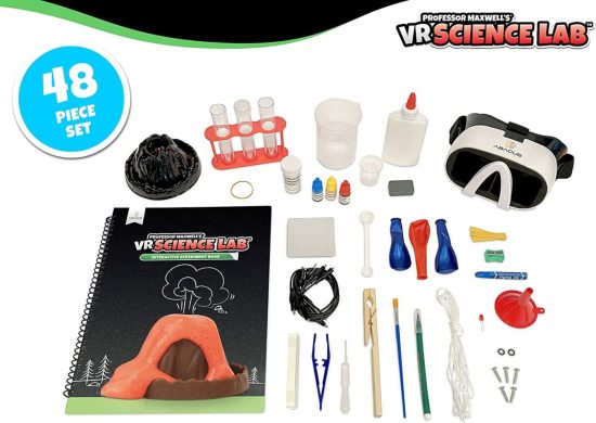 Abacus Brands VR Science Lab Επιστημονικό Σετ Εικονικής Πραγματικότητας του Καθηγητή Maxwell – Πλήρης Αγγλική Έκδοση – Περιλαμβάνει Γυαλιά VR 850009794017