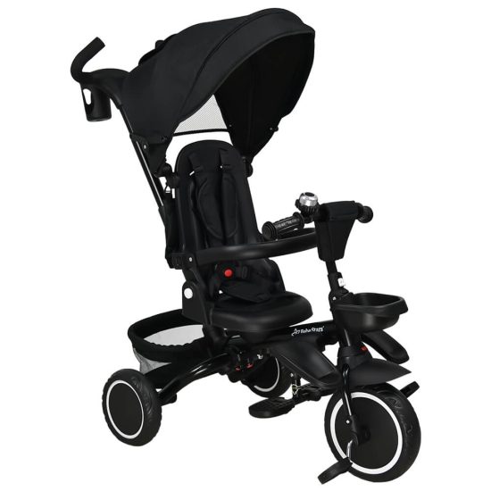 Ποδηλατάκι Τρίκυκλο 360° Racer 3in1 Black 820-188 12m+, Bebe Stars