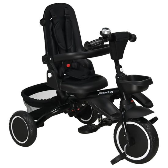 Ποδηλατάκι Τρίκυκλο 360° Racer 3in1 Black 820-188 12m+, Bebe Stars