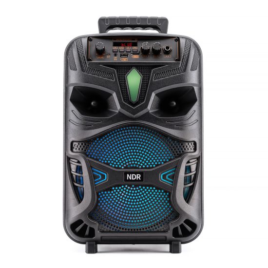 The Source Karaoke Speaker with Mic Ηχείο με Λειτουργία Karaoke με Mικρόφωνο και Χειριστήριο Μαύρο 5056327914532