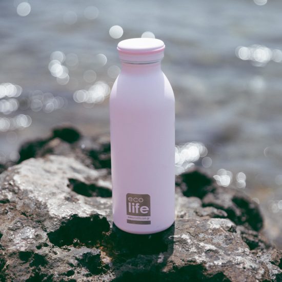 Παγούρι Θερμός Pastel Pink Thermos 450ml - Ecolife