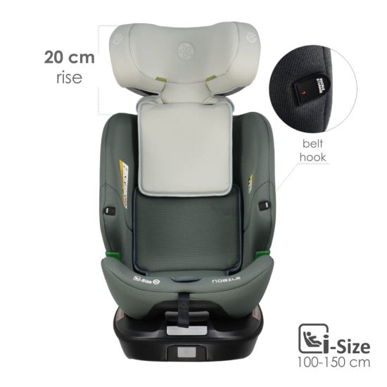 Κάθισμα Αυτοκινήτου Nobile Isofix  i-Size 360° Olive 924-176, Bebe Stars