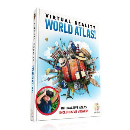 Abacus Brands Book Blast – VR World Atlas “Student Edition” Σετ Εικονικής Πραγματικότητας – Σετ Δώρου 6-12 ετών 850009794819