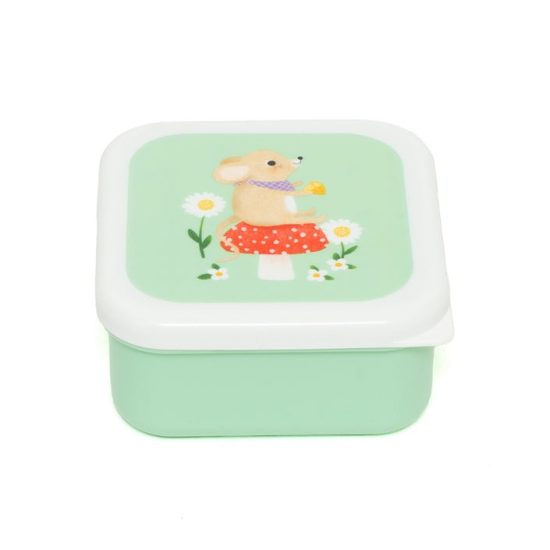 Σετ Φαγητοδοχεία Lunch Box Set Animals Picnic 3τμχ - Petit Monkey