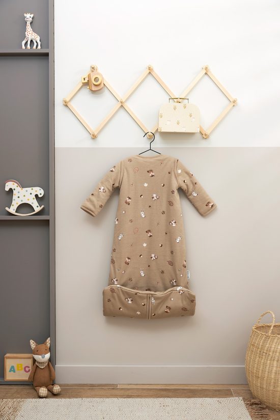 Meyco Baby Animal Υπνόσακος 4 εποχές Beige (6 μηνών – 3 ετών)