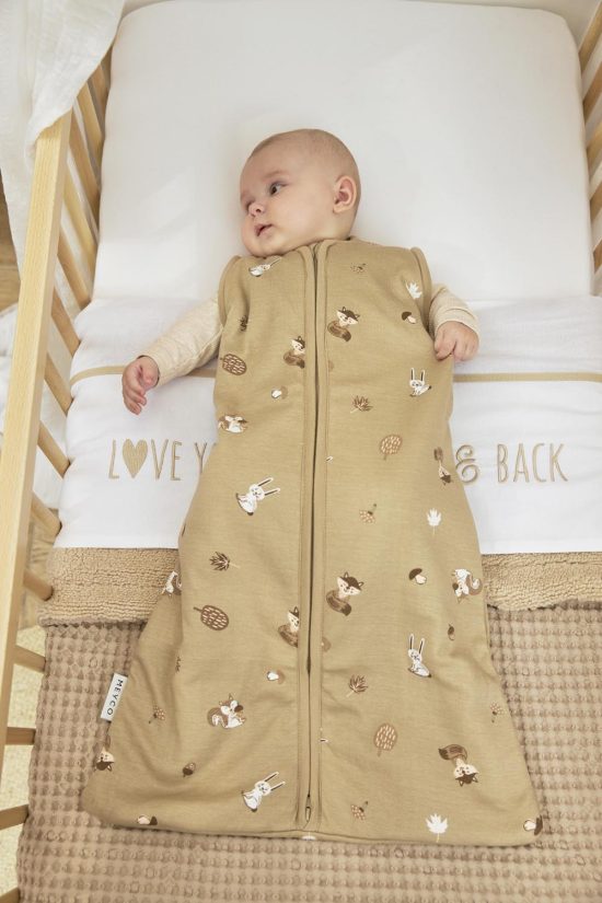 Meyco Baby Animal Υπνόσακος 4 εποχές Beige (6 μηνών – 3 ετών)