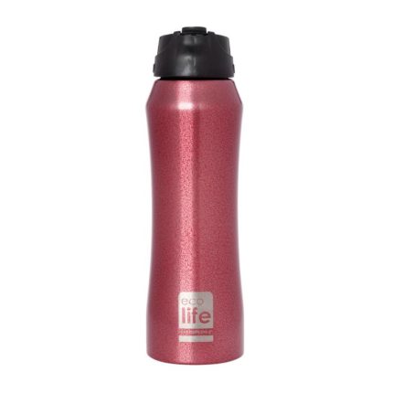 Παγούρι Θερμός Red Thermos 550ml | Eσωτερικό Καλαμάκι - Ecolife