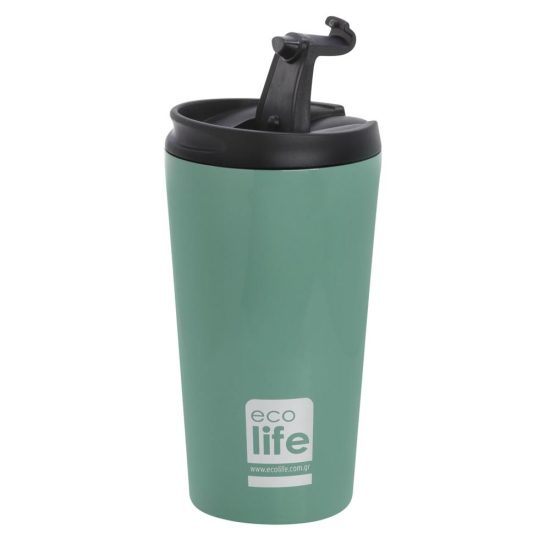 Ποτήρι Θερμός Light Blue Coffee Thermos 370ml - Ecolife