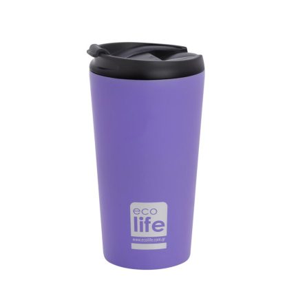 Ποτήρι Θερμός Lilac (Matte) Coffee Thermos 370ml - Ecolife