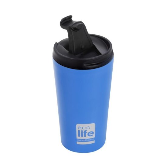 Ποτήρι Θερμός Sky Blue (Matte) Coffee Thermos 370ml - Ecolife