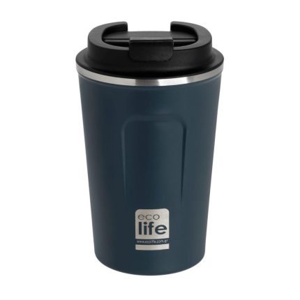 Ποτήρι Θερμός Dark Blue Coffee Thermos 370ml 5208009000952 - Ecolife