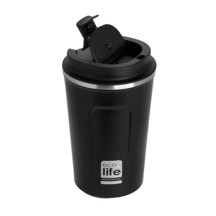 Ποτήρι Θερμός Dark Grey Coffee Thermos 370ml - Ecolife