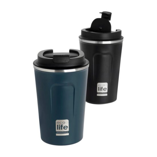 Ποτήρι Θερμός Dark Blue Coffee Thermos 370ml 5208009000952 - Ecolife