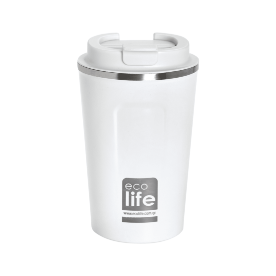 Ποτήρι Θερμός Ice White Coffee Thermos 370ml - Ecolife