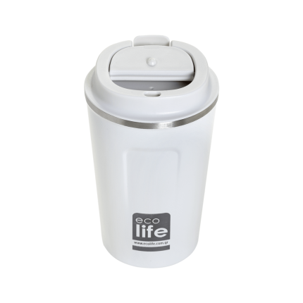 Ποτήρι Θερμός Ice White Coffee Thermos 370ml - Ecolife