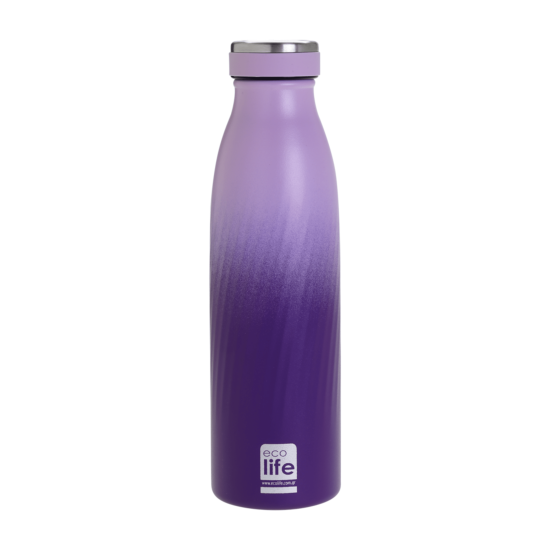 Μπουκάλι Θερμός Slim Purple Ombre Thermos 500ml - Ecolife