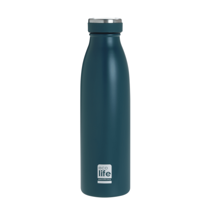 Μπουκάλι Θερμός Slim Blue Thermos 500ml - Ecolife