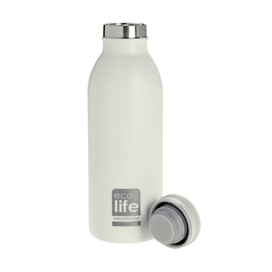 Παγούρι Θερμός Pastel White Thermos 450ml - Ecolife