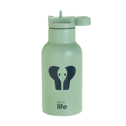 Παγούρι Θερμός Kids Thermos Animals | Elephant 350ml 5208009002420 - Ecolife