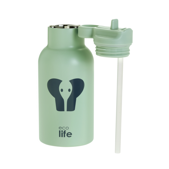 Παγούρι Θερμός Kids Thermos Animals | Elephant 350ml 5208009002420 - Ecolife