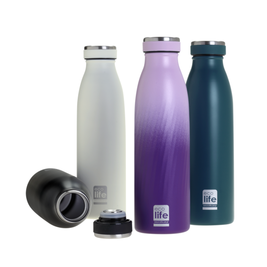 Μπουκάλι Θερμός Slim White Thermos 500ml - Ecolife