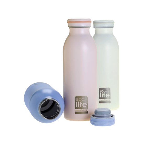 Παγούρι Θερμός Pastel Pink Thermos 450ml - Ecolife