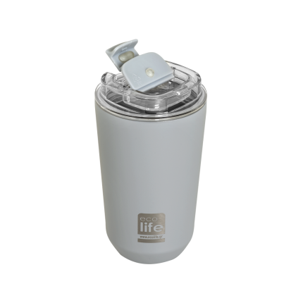 Θερμός Ποτήρι Pure Grey Coffee Thermos 360ml 5208009002888 - Ecolife