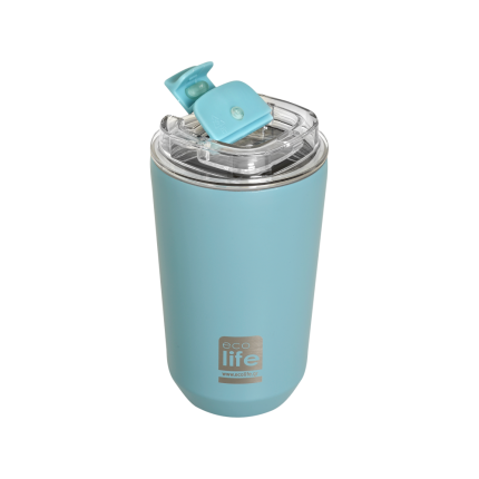 Θερμός Ποτήρι Pure Blue Coffee Thermos 360ml - Ecolife