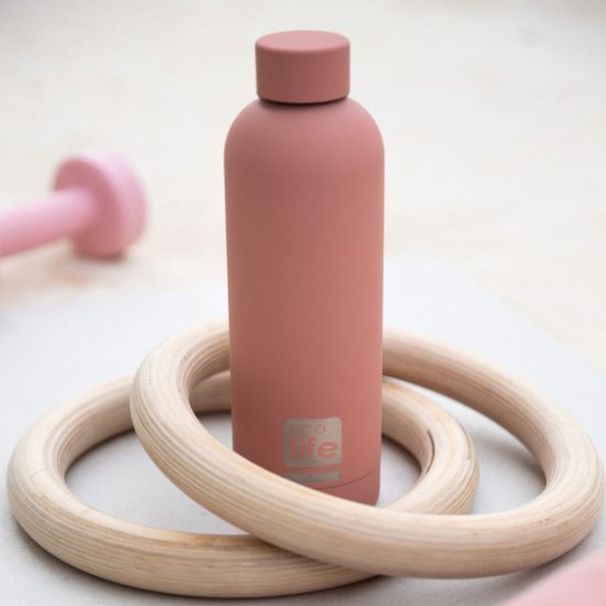 Παγούρι Θερμός Dusty Pink Thermos 500ml - Ecolife