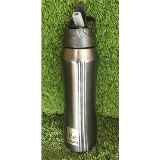 Παγούρι Θερμός Black Thermos 550ml | Eσωτερικό Καλαμάκι - Ecolife