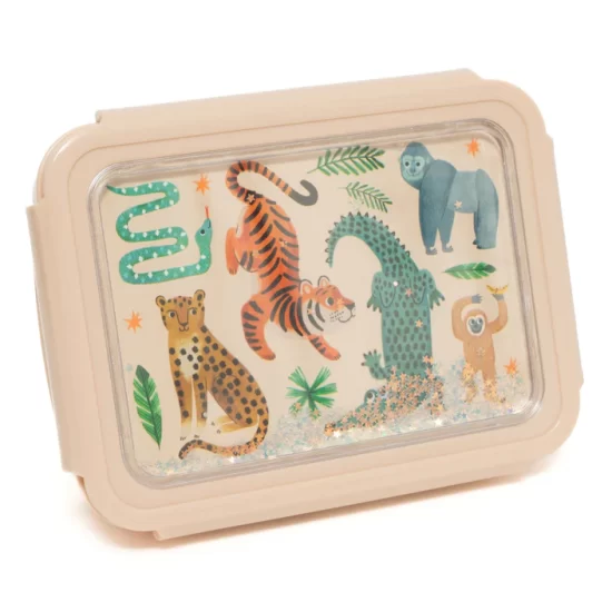 Φαγητοδοχείο Lunch Box Upside Down Animals - Petit Monkey