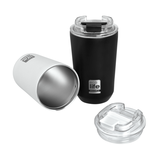 Θερμός Ποτήρι Pure Black Coffee Thermos 360ml - Ecolife