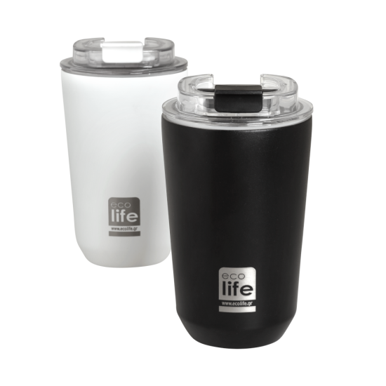 Θερμός Ποτήρι Pure Black Coffee Thermos 360ml 5208009002895 - Ecolife