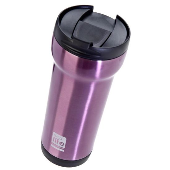 Ποτήρι Θερμός Purple Coffee Thermos 420ml - Ecolife