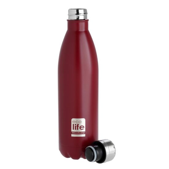 Μπουκάλι Θερμός Red Thermos (Matte) 750ml - Ecolife