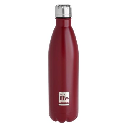 Μπουκάλι Θερμός Red Thermos (Matte) 750ml - Ecolife