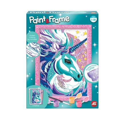 Paint & Frame Ζωγραφίζω Με Αριθμούς Fairytale Unicorn 6+ - As Company