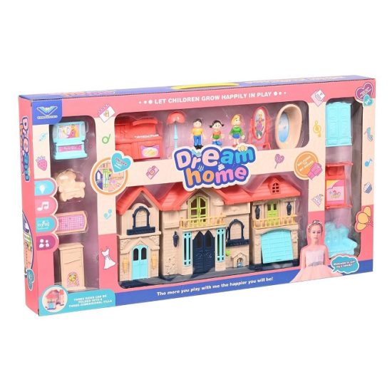 Villa House με Φώτα, Ήχους και Αξεσουάρ 1380 3+ - Martin Toys