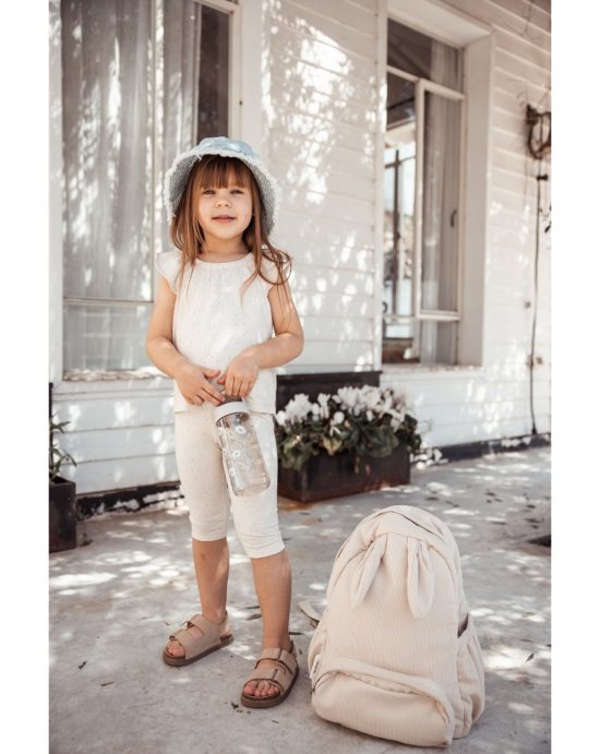 Minene Παιδικό Backpack Cream Bunny