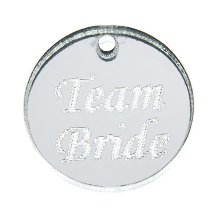 Πλέξι Στοιχείο Team Bride Χρυσό 25τμχ (2cm) Κ574