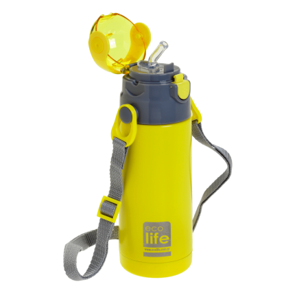 Παγούρι Θερμός Kids Thermos Yellow 400ml 5208009001973 - Ecolife