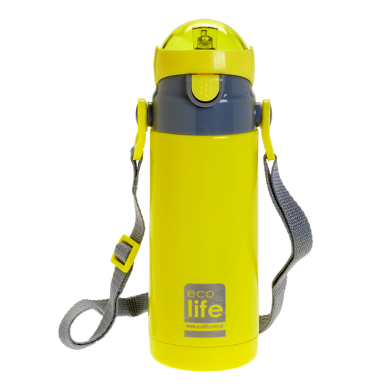 Παγούρι Θερμός Kids Thermos Yellow 400ml 5208009001973 - Ecolife