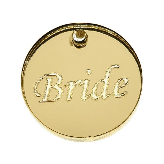 Πλέξι Στοιχείο Bride Ασημί 25τμχ (2cm) Κ569