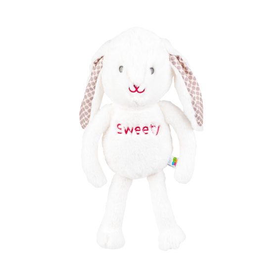 Bali Bazoo Λούτρινο Κουνελάκι 38εκ 81970 Cuddle Toy Bunny White 0m+ 6925783819707