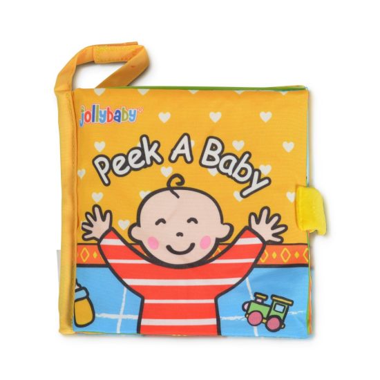 Βρεφικό Μαλακό Βιβλίο Peek a Baby 6925783805052 - Jolly Baby