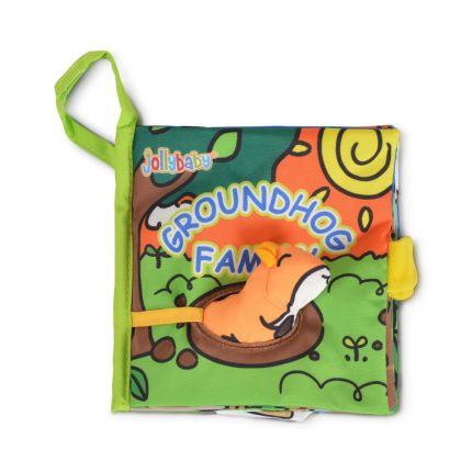 Βρεφικό Μαλακό Βιβλίο Montessori Book with Groundhog Toy 2012063 6925783805786 - Jolly Baby