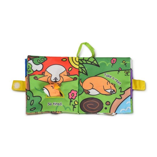 Βρεφικό Μαλακό Βιβλίο Montessori Book with Groundhog Toy 2012063 6925783805786 - Jolly Baby