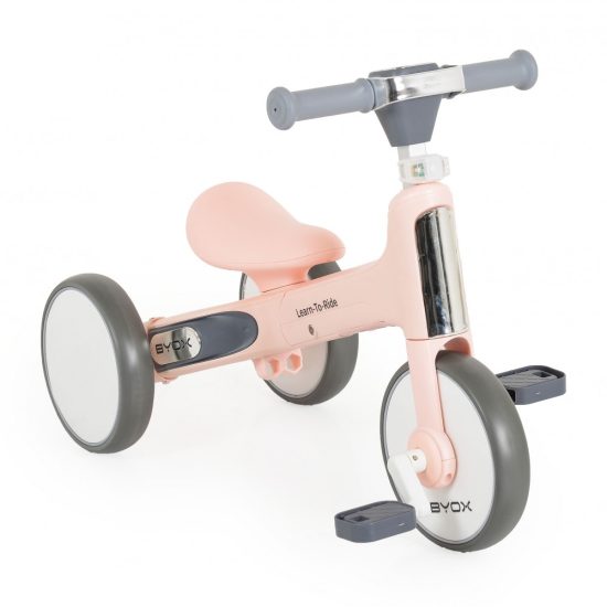 Byox Μίνι Ποδήλατο Ισορροπίας Learn-to-Ride Mini Balance Bike Pink 3800146229184 24m+